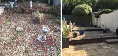 James, Jesse and Designer Gabby at Local DIY SOS Project.